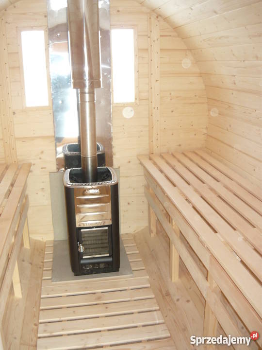 Sauna Beczka Ogrodowa 400 z piecem Harvia Łódź sprzedam