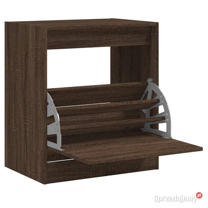 Szafka na buty brązowy dąb 60x42x69 WM839986 Warszawa