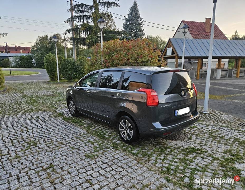 Peugeot 5008 2010r 16Hdi Navi Panorama Alufelgi Zarejestrowany w Polsce 5008 małopolskie Ryglice