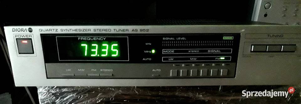 Diora tuner AS952 nieprzestrojony Katowice