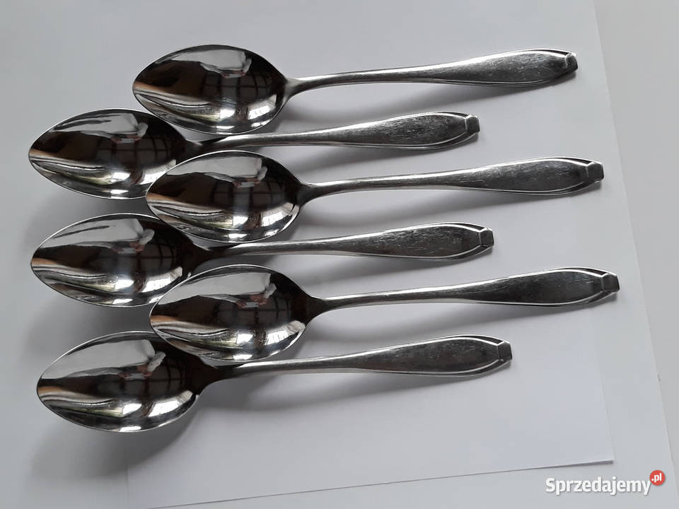 Łyżki obiadowe KANT BAKELIT Gerlach sztućce PRL Sztućce Dąbrowa Górnicza sprzedam