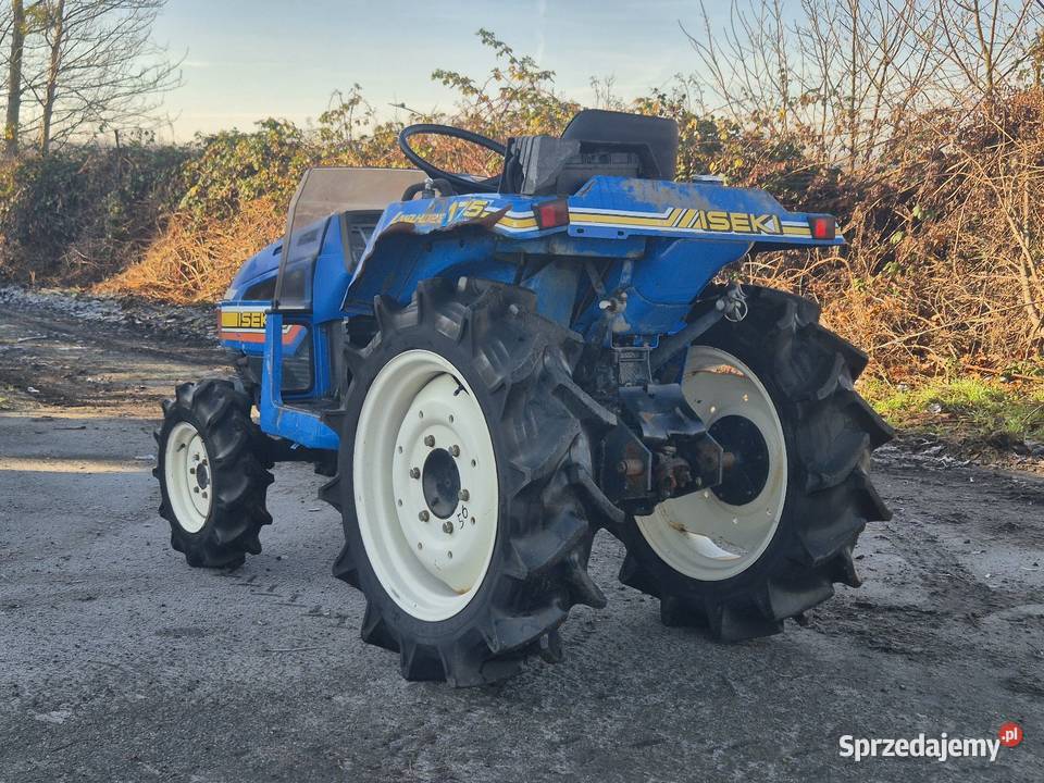 Traktorek ISEKI TU175F 17 44 Wspomaganie