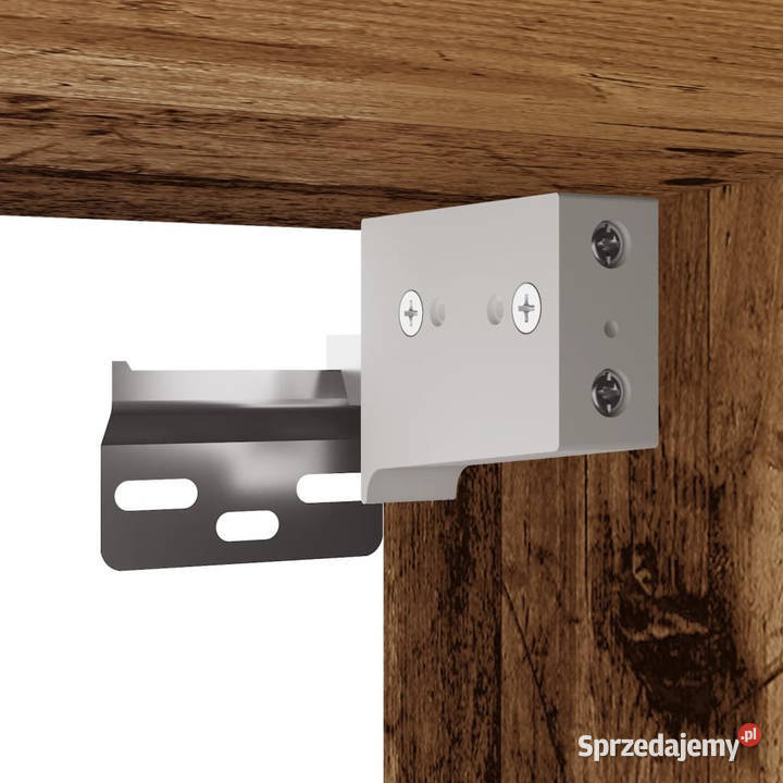 Szafka ścienna stare drewno 80x33x80 WM857087 Pozostałe
