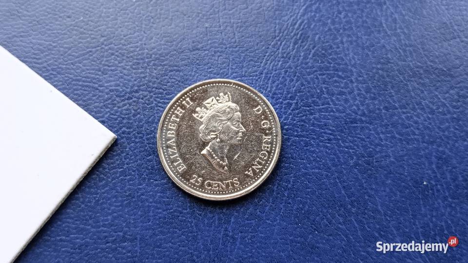 Stare monety 25 cent 1991 Kanada 3 Antyki, Sztuka, Kolekcje Lesko