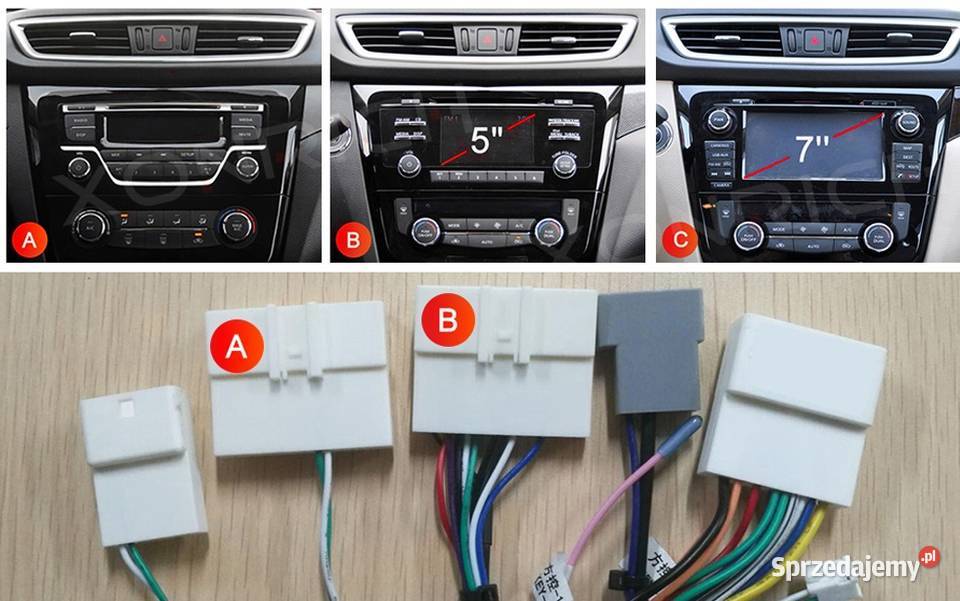 Radio Android 11 Nissan Qashqai J11 X Trail T32 gps wifi 2GB Ożarowice ...