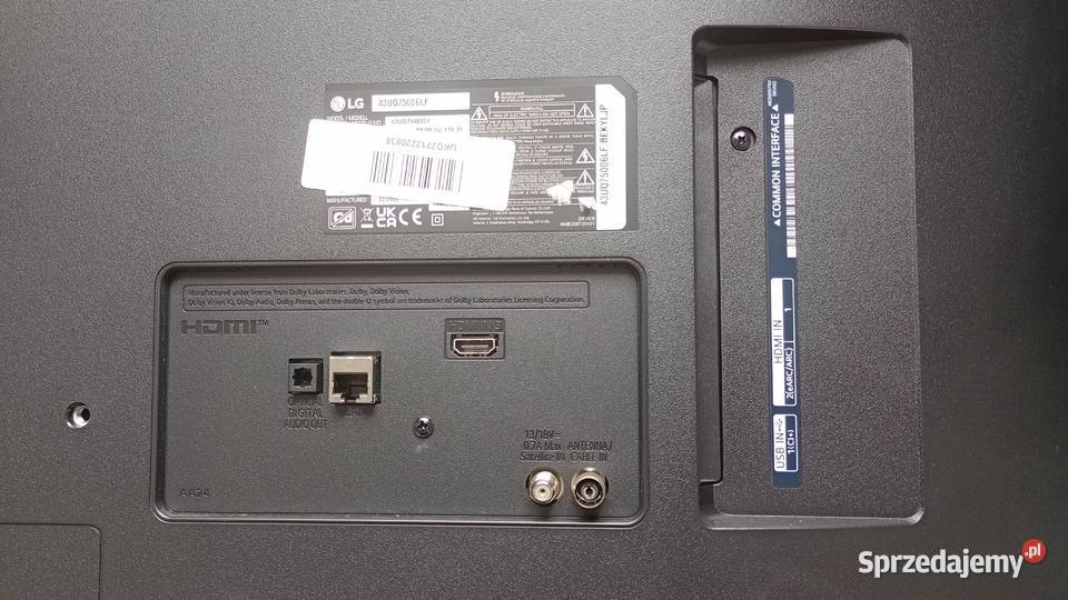 Telewizor LG 43 cale LCD 43cale lubelskie Kock