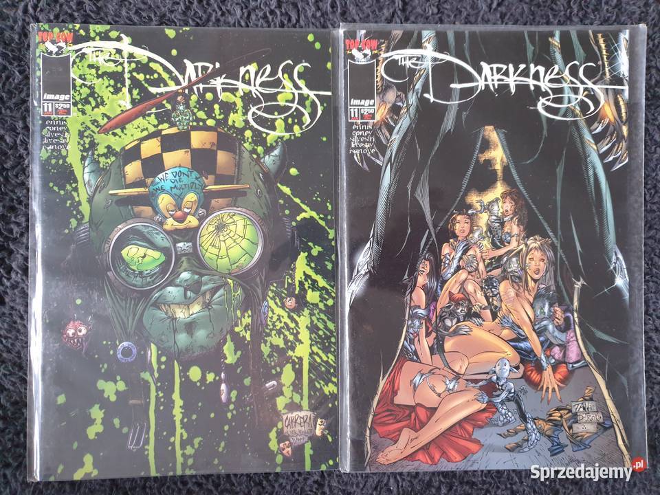 Darkness zestaw 12 komiksów Top Cow Image USA pomorskie Gdynia