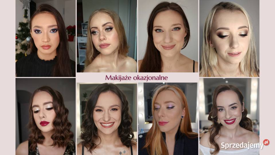 Profesjonalny makijaż okolicznościowy ślubny