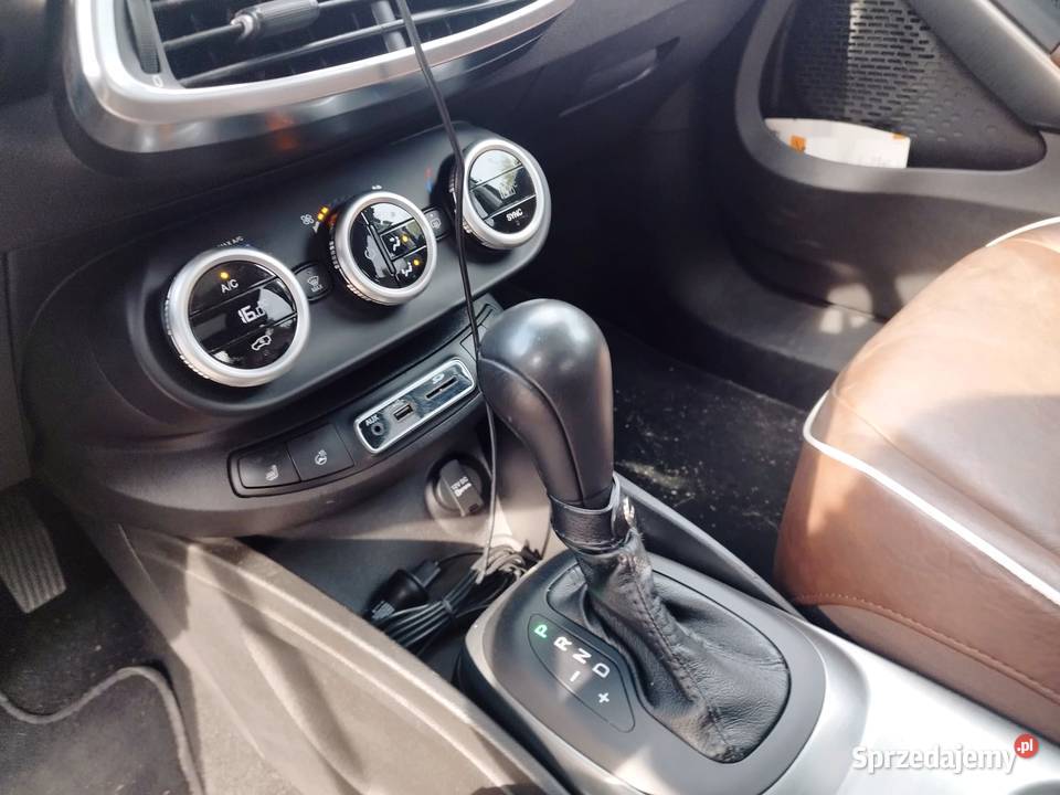 Fiat 500X bogata brązowe skóry Sosnowiec sprzedam