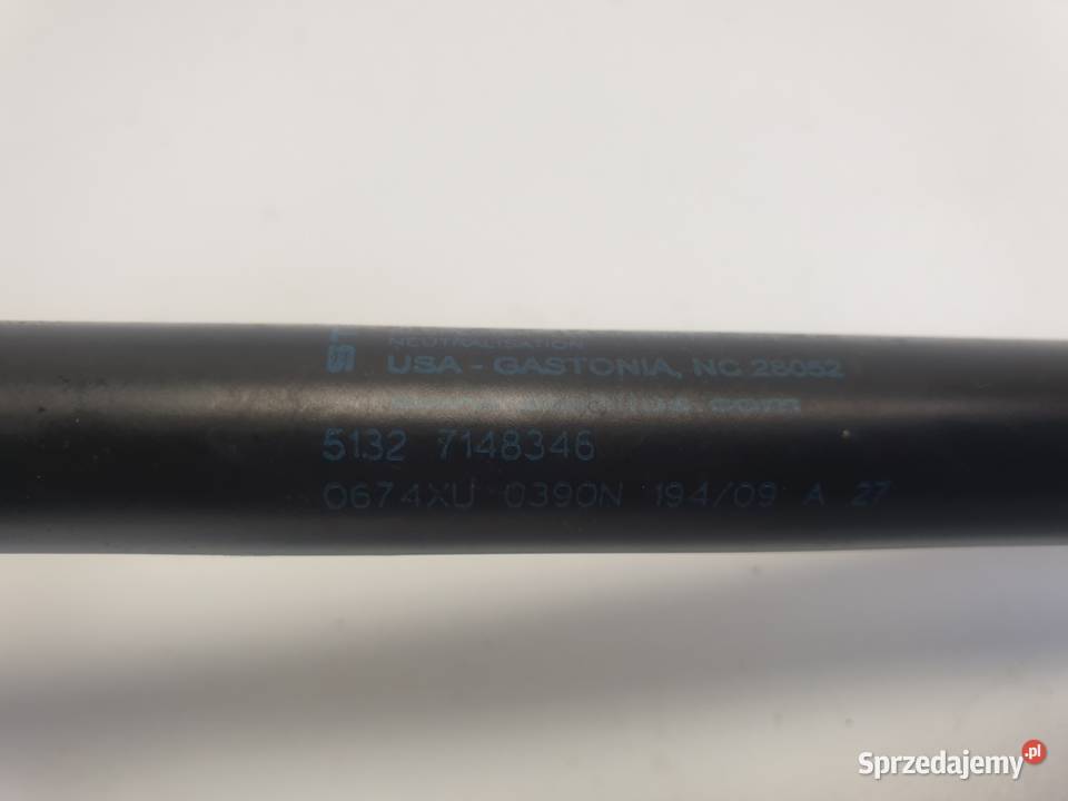 BMW X6 E71 SIŁOWNIK MASKI Teleskop 7148346 Kpl lubelskie Rudka