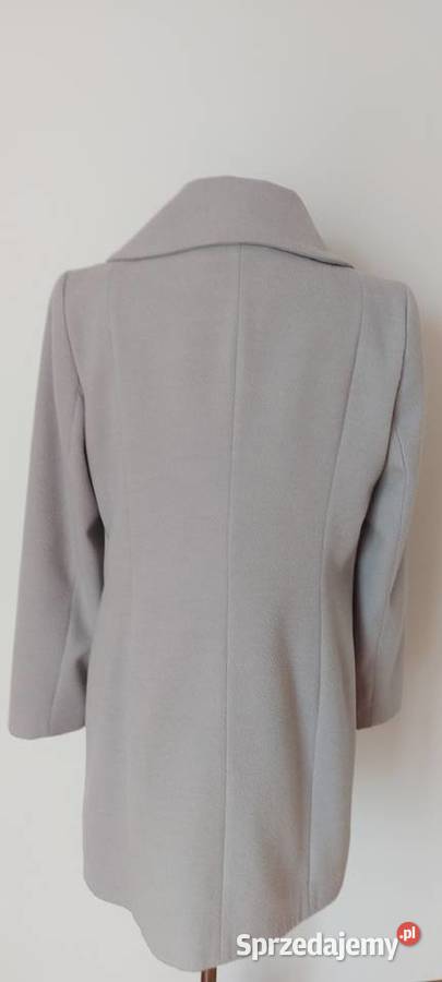 Jasnoszary płaszcz damski FF rozmiar 42 Tychy