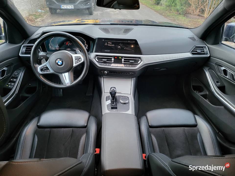 BMW g20 330e 292 M pakiet 2021r Laser 2021r hybryda Warszawa sprzedam
