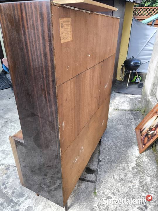 Meble z okresu PRL vintage retro kredens komoda Radomsko sprzedam