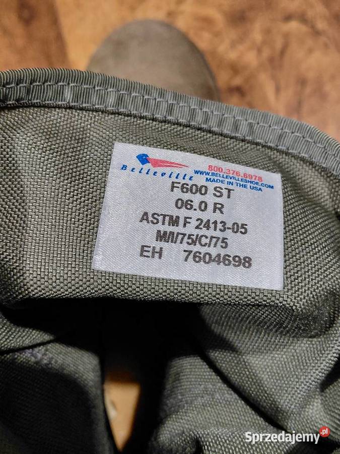 Buty Belleville F600 foliage 6 R Wrocław