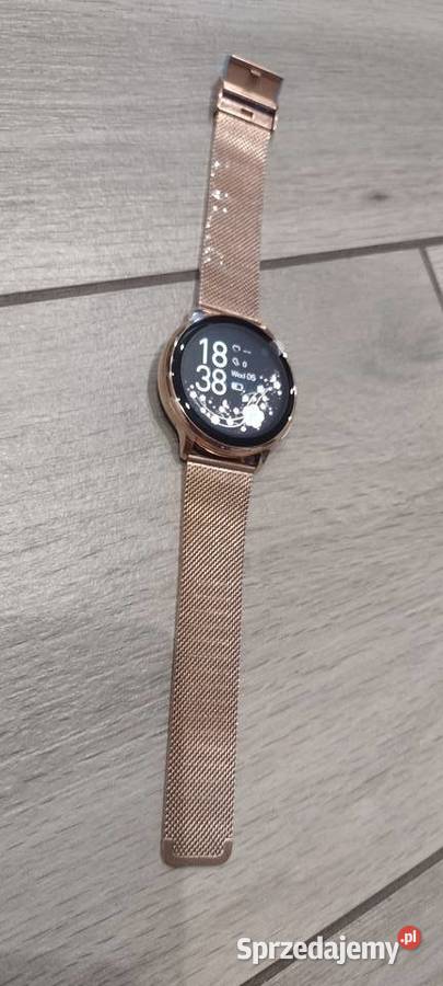 Smartwatch zegarek bluetooth srebrny pasek na rękę podkarpackie Mielec
