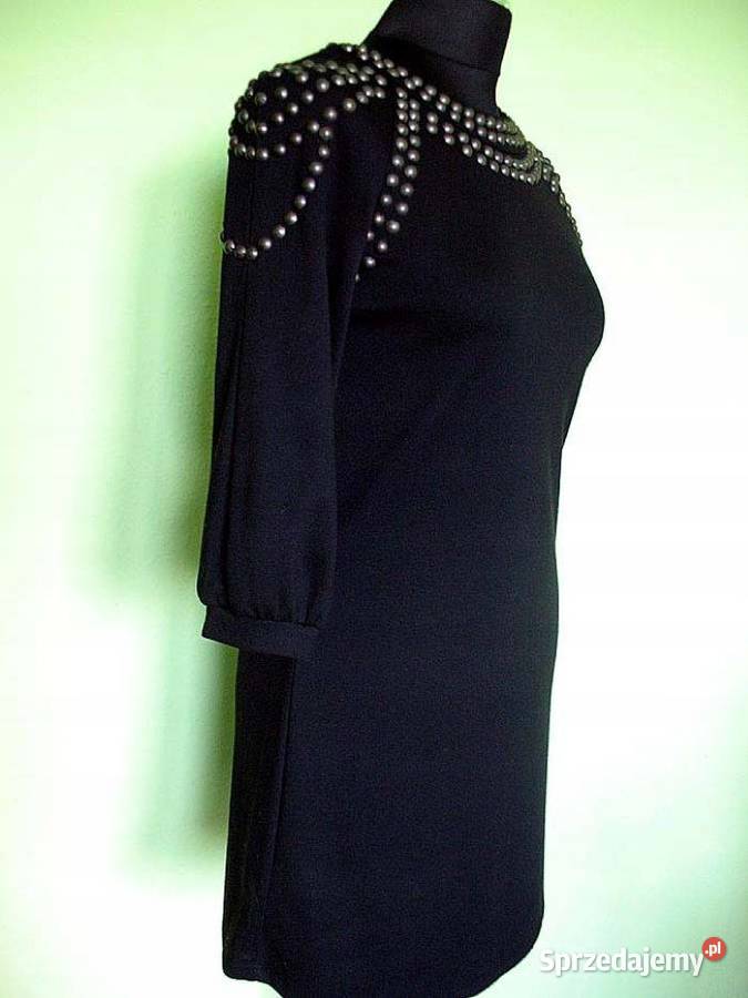 Sukienka Mini czarna 36 S biust 86 mazowieckie Siedlce