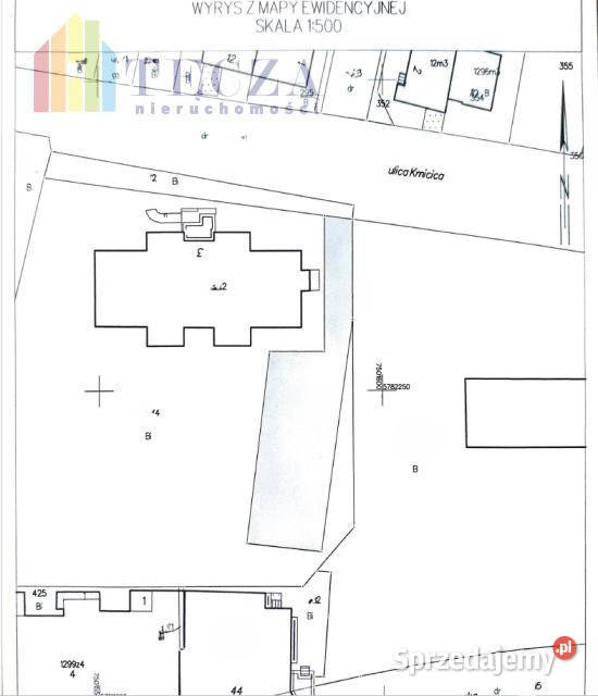 Działka 541m2 Warszawa Kmicica 541m2 mazowieckie