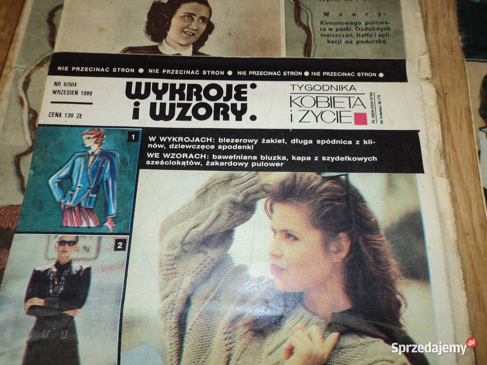 Wykroje i wzory Kobieta i życie 6