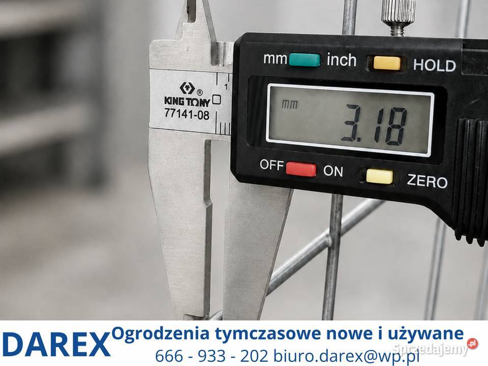 Ogrodzenia tymczasowe ażurowe przęsło panel Siatki i panele Katowice sprzedam