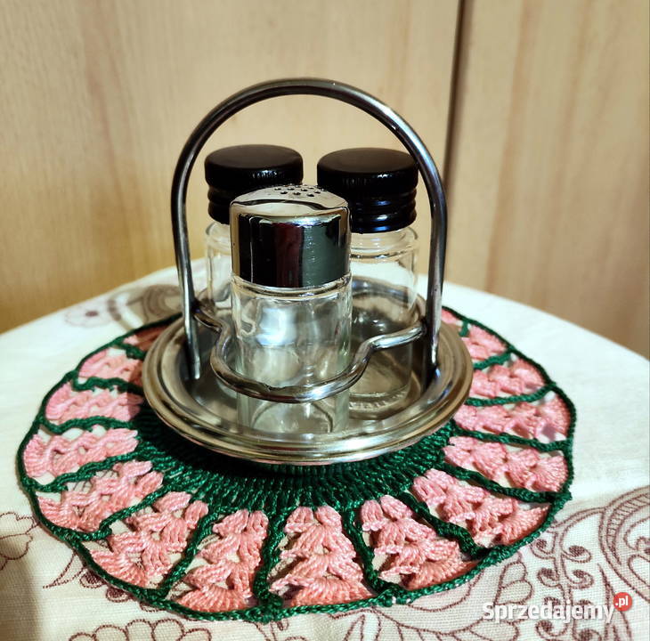 Vintage Made in Italy Przyprawnik zestaw lubelskie sprzedam