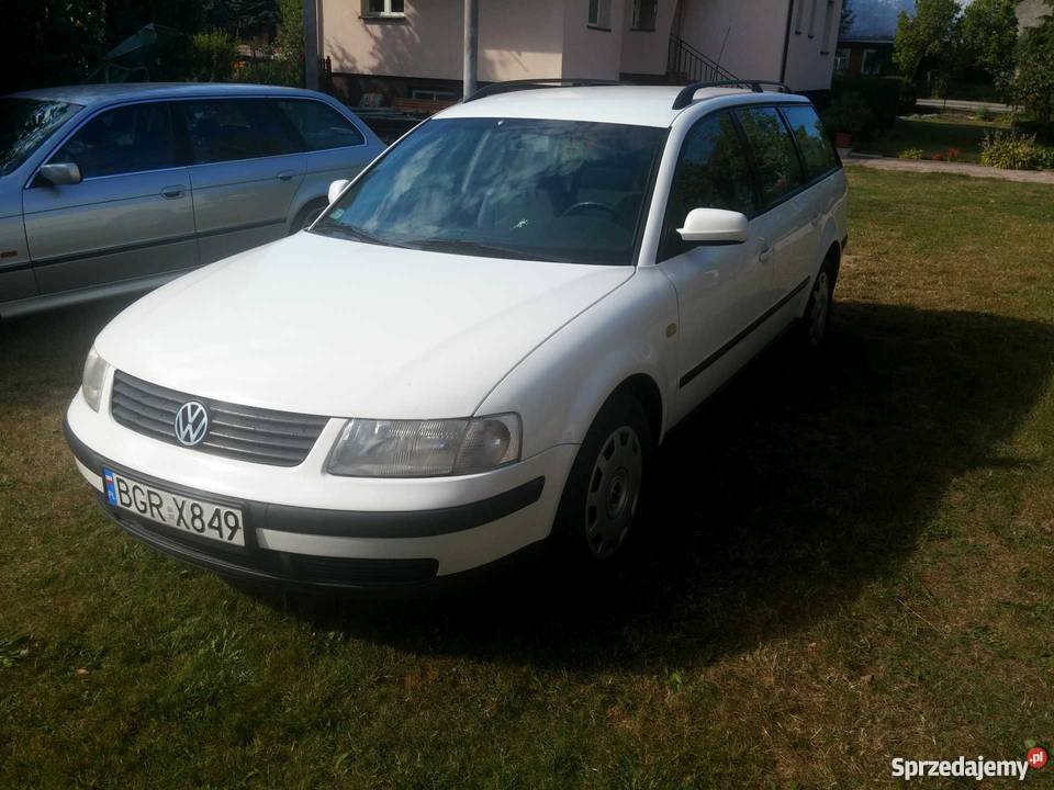 VW Passat B5 19TDI kombi klima biały super stan biały