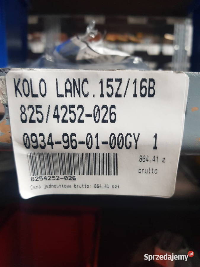 0934960100GY Koło Łańcucha 15Z16B PRASA LELY Sulechów