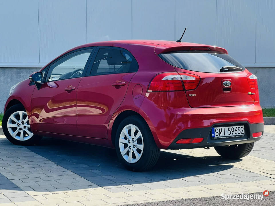 Kia Rio 12 benz LED Gwarancja III 2011 komputer pokładowy Mikołów