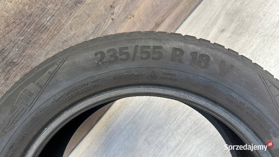OPONA CONTINENTAL 23555 R18 100V 51 mm 2021 Gorzów Wielkopolski
