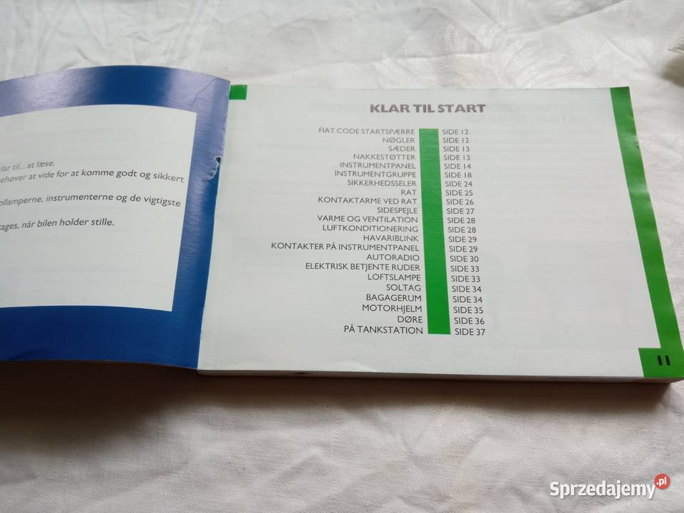 Instrukcja obsługi Fiat Bravo Szczecin