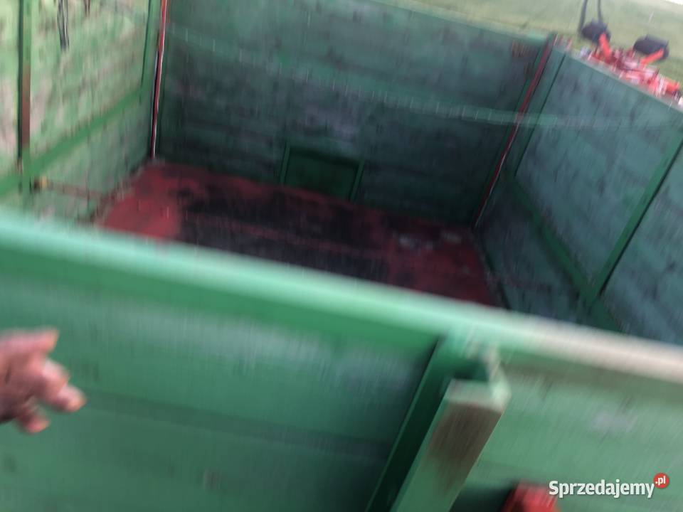 Przyczepa jednoosiowa wywrotka 6 ton sprzedam