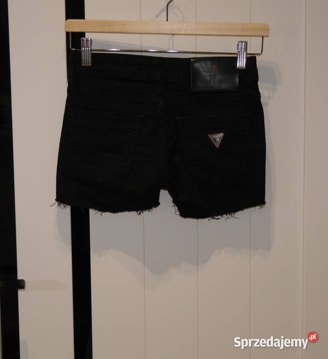 Guess świetne spodenki dziury 34 XS Inny materiał