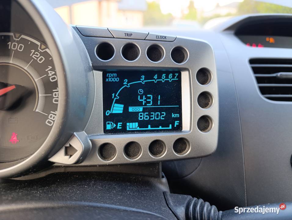 Chevrolet Spark 10 benzyna 2011r udok przebieg 998cm3 śląskie Lgota-Mokrzesz