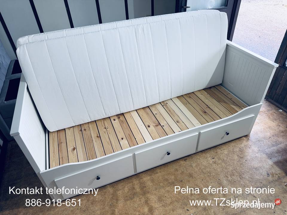 IKEA HEMNES Łóżko Leżanka z 3 szufladami 2 śląskie Rybnik
