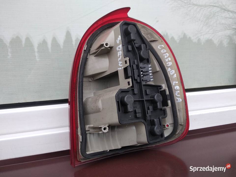 Opel Corsa B 3D lampa tył tylna lewa wkład łódzkie Sieradz
