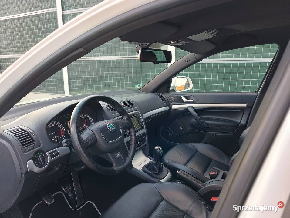 Skoda Octavia 2 RS CR 2010r Bezwypadkowy Serwis Rok produkcji 2010 podkarpackie Brzozów