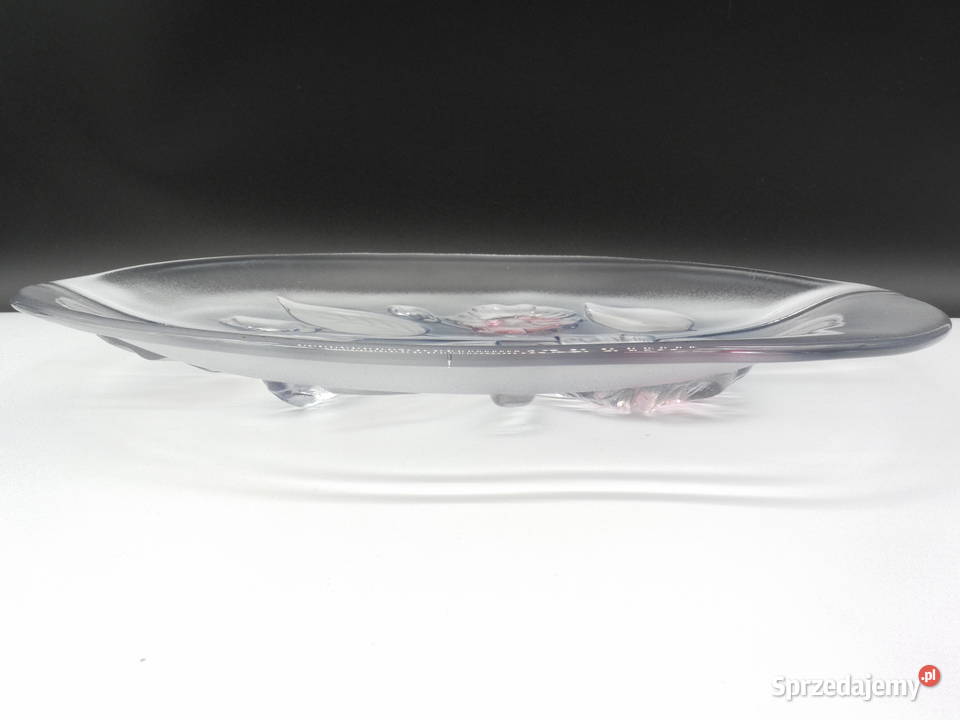 Kryształowa patera Walther Glas Kolekcja Rosella Raszków sprzedam