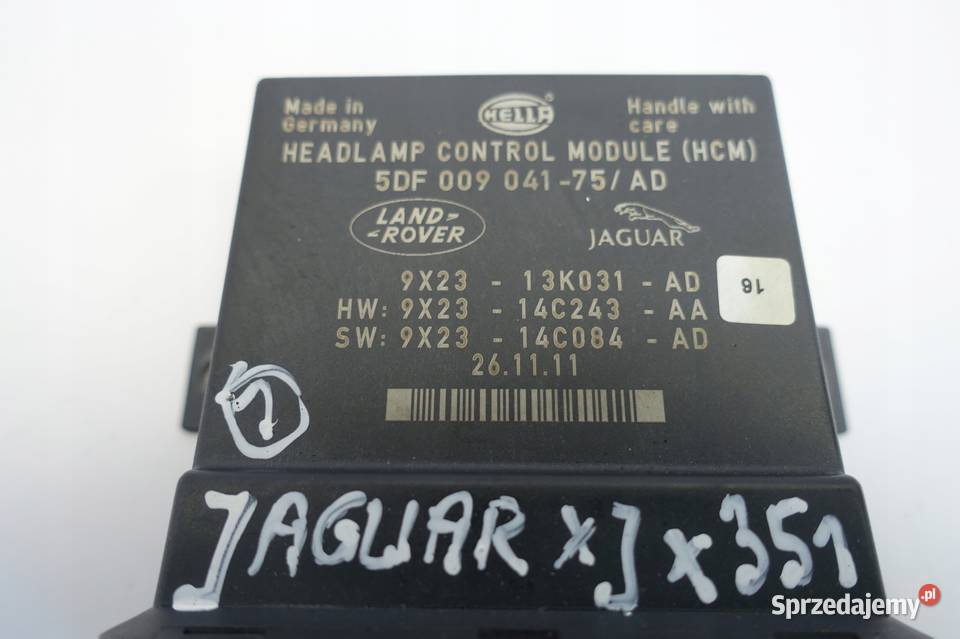 Jaguar XJ X351 MODUŁ ŚWIATEŁ lamp XENON Rudka sprzedam
