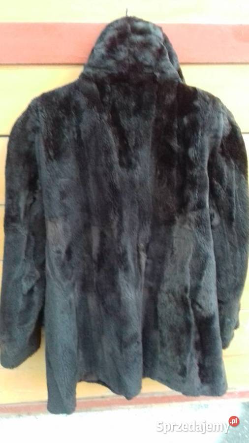 Kurtka futrzana damska czarna do sprzedania Kraków
