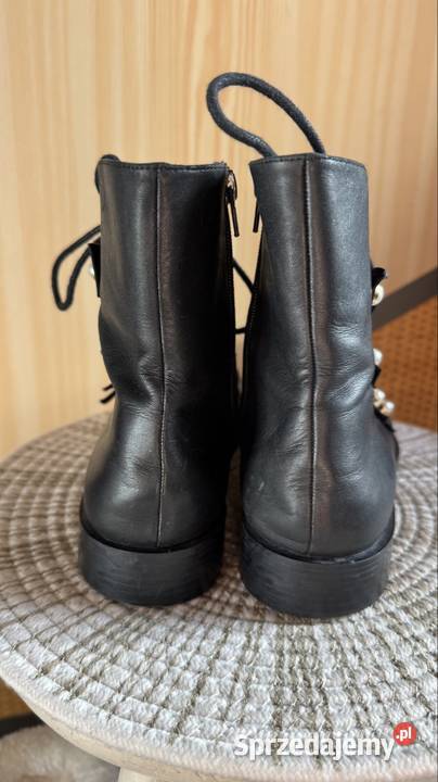 Skórzane buty Zara Rybnik