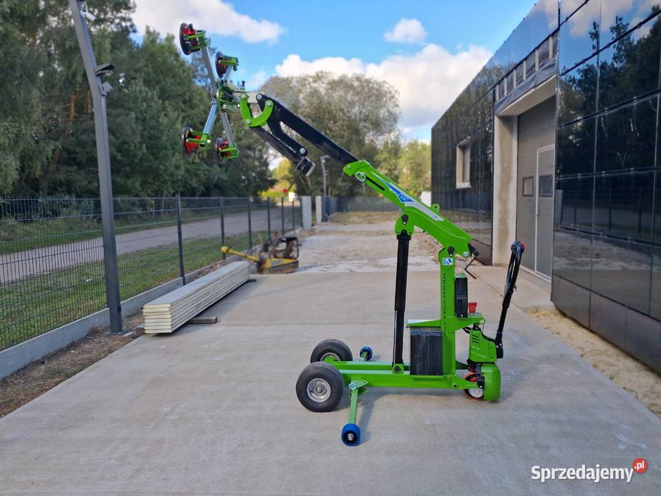 Robot manipulator do transportu szkła okien MWM kujawsko-pomorskie