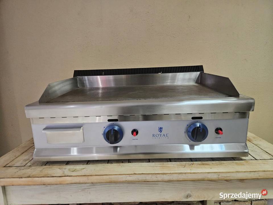 Płyta grillowa gazowa GŁADKA Royal Catering Gastronomia Góra