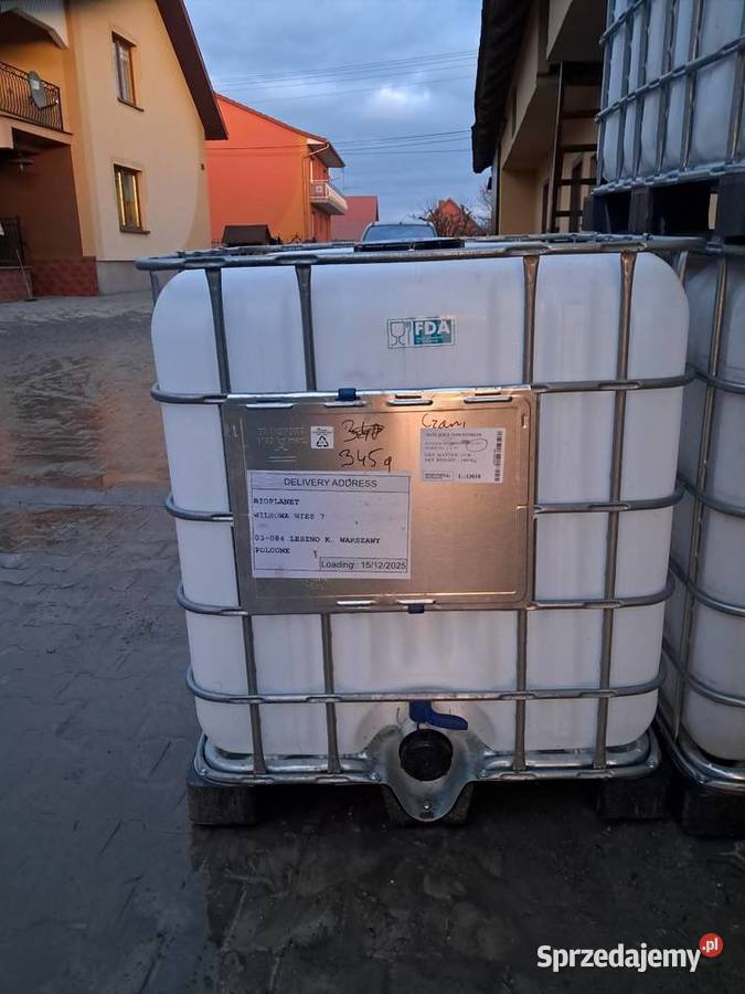 Zbiornik mauzer 1000l