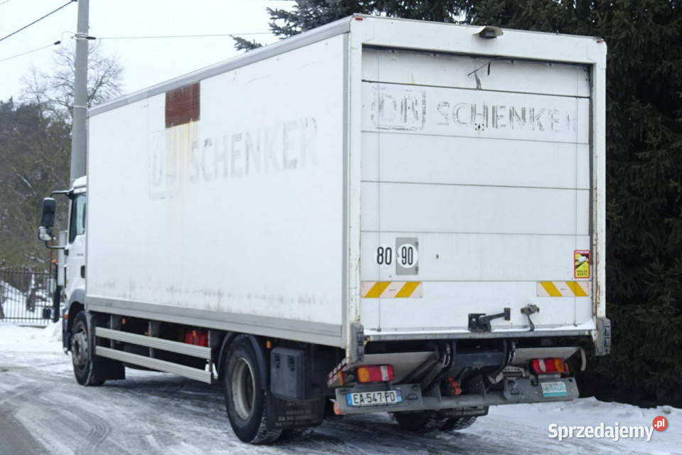 MAN TGM 15290 Euro 6 kontener 18 palet winda automatyczna Góra Kalwaria