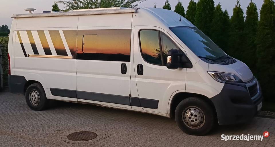 Kamper Kampervan Peugeot Boxer 2015 3osobowy nie Wrocław