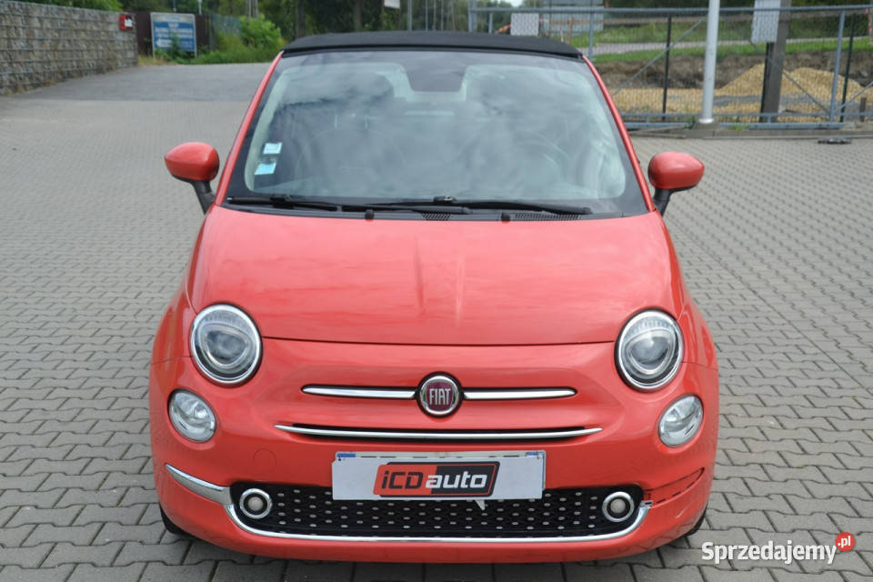 Fiat 500 12 benzyna70climatronic virtual cockpit Hatchback Kęty