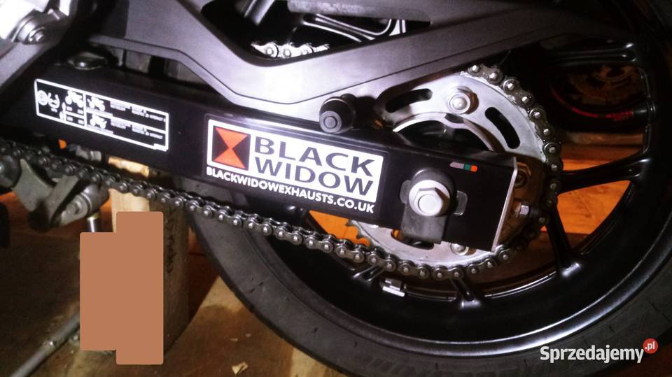 Naklejka motocyklowa Black Widow