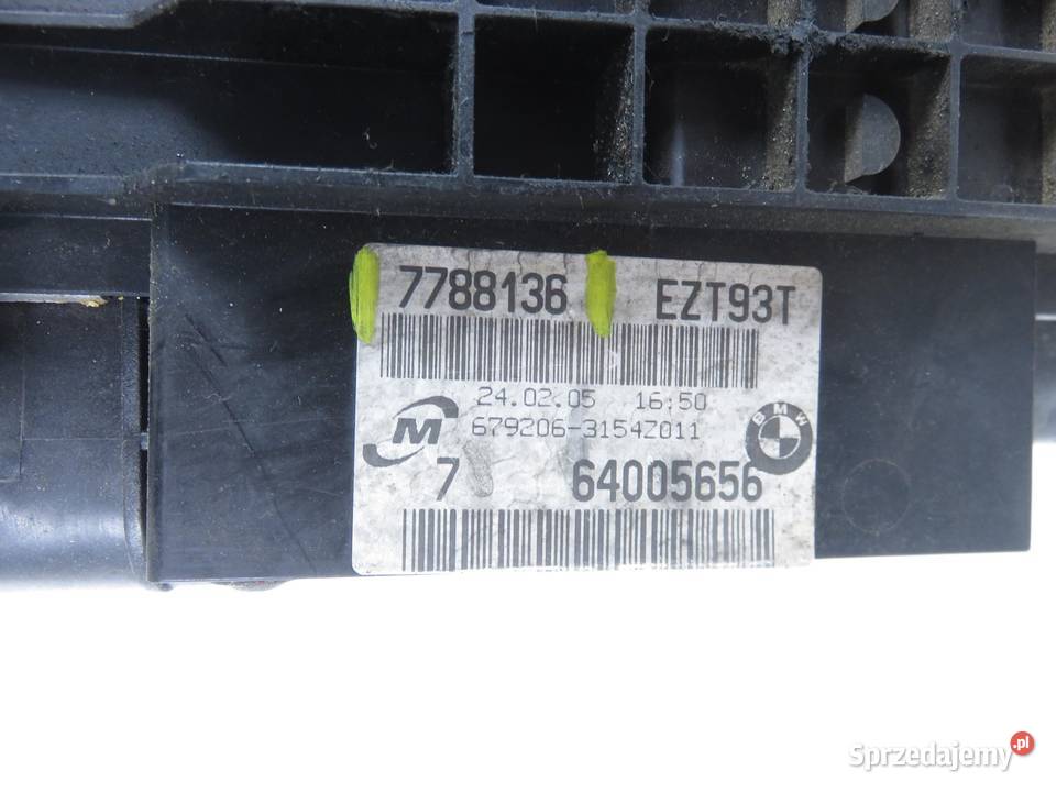 CHŁODNICA WODY BMW X3 E83 20 d 7788136 małopolskie