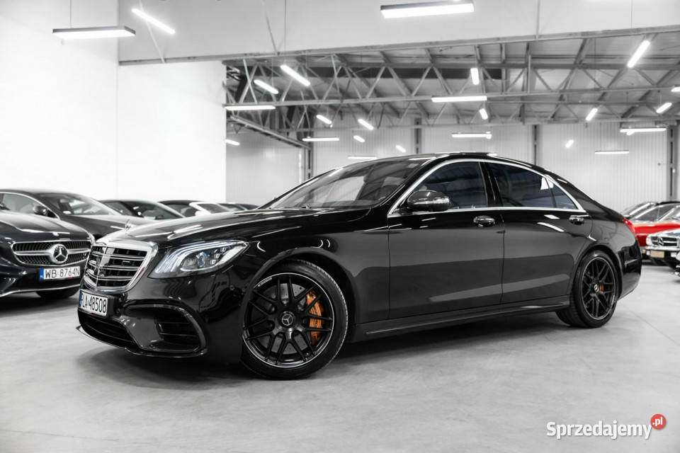 Mercedes S 63 AMG 4Matic Long 612 Burmester immobilizer Mercedes-Benz sprzedam