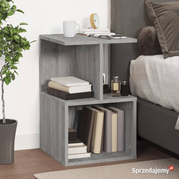 Szafka nocna szary dąb sonoma 35x35x55 WM815185 Warszawa