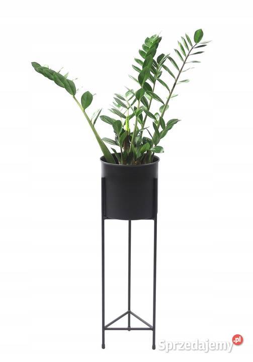 Kwietnik Metalowy Stojak na kwiaty z donicą 70